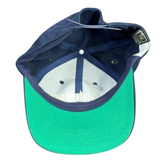 Monterey California Hat Navy Blue Snapback Vintage 90s Y2K Cotton Baseball Cap - Picture 7 of 8